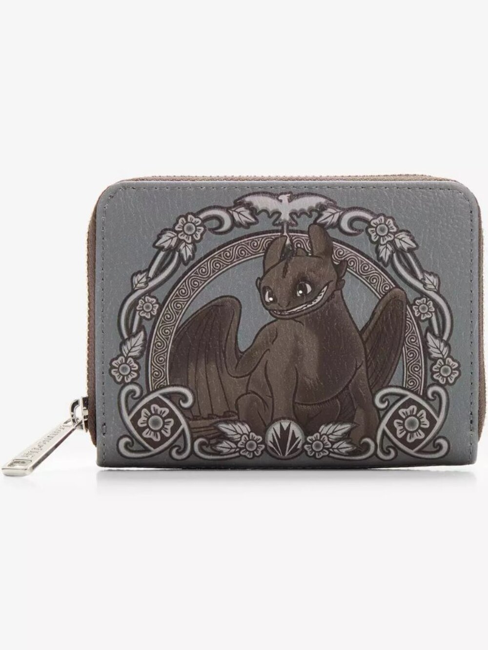 Loungefly How To Train Your Dragon Wallet Toothless Portrait Zip Around New